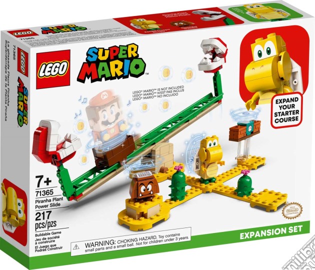 Lego 71365 - LEGO S.Mario:Pack E.Scivolo PiantaPiranh gioco di Lego