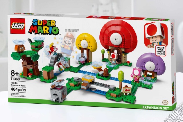 Lego 71368 - Super Mario - La Caccia Al Tesoro Di Toad - Pack Di Espansione gioco