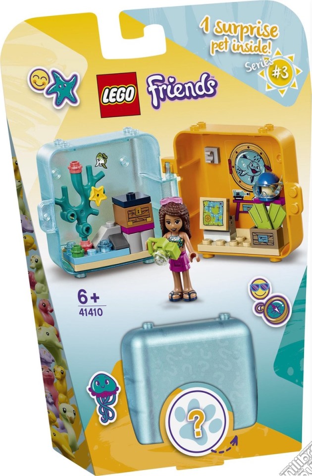 Lego: 41410 - Friends - Il Cubo Delle Vacanze Di Andrea gioco