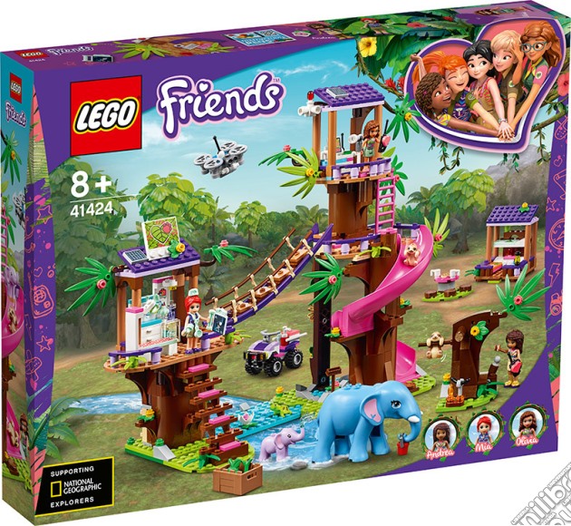 Lego 41424 - Lego Friends - Base Di Soccorso Tropicale gioco
