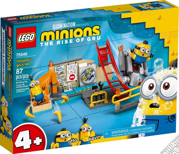Lego: 75546 - Minions 2 - I Minions Nel Laboratorio Di Gru gioco