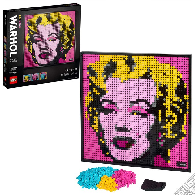Lego 31197  - Andy Warhol's Marilyn Monroe gioco