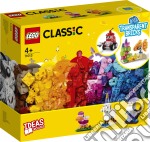 Lego: Lego Classic - Mattoncini Trasparenti Creativi