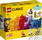 Lego: Lego Classic - Mattoncini Trasparenti Creativi giochi