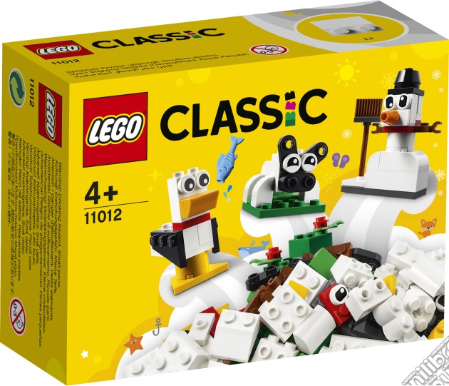 Lego: Lego Classic - Mattoncini Bianchi Creativi gioco