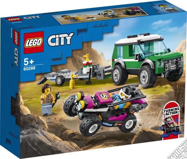 Lego: City Great Vehicles - Trasportatore Di Buggy Da Corsa gioco