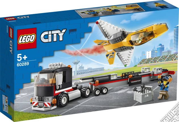 Lego: City Great Vehicles - Trasportatore Di Jet Acrobatico gioco