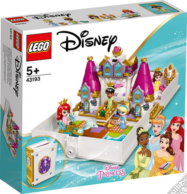 Lego: 43193 - Disney Princess - L'Avventura Fiabesca Di Ariel, Belle, Cenerentola E Tiana gioco