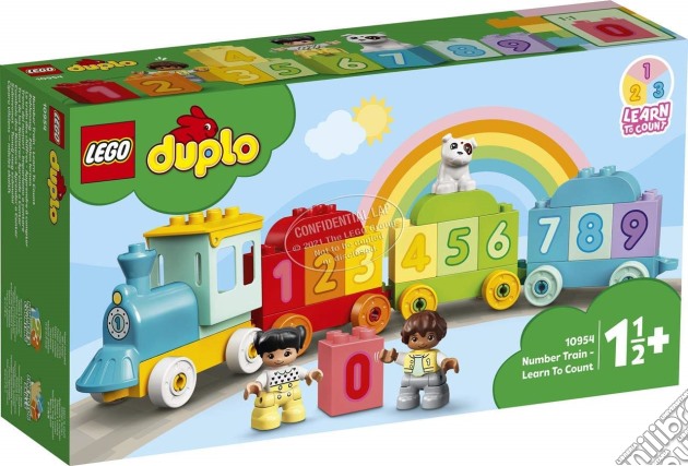 Lego: 10954 Duplo My First - Treno Dei Numeri - Impariamo A Contare gioco