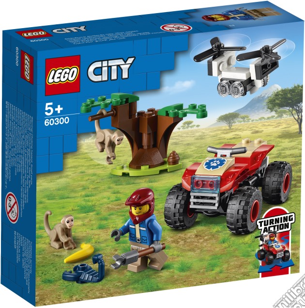 Lego: 60300 - City Wildlife - Atv Di Soccorso Animale gioco