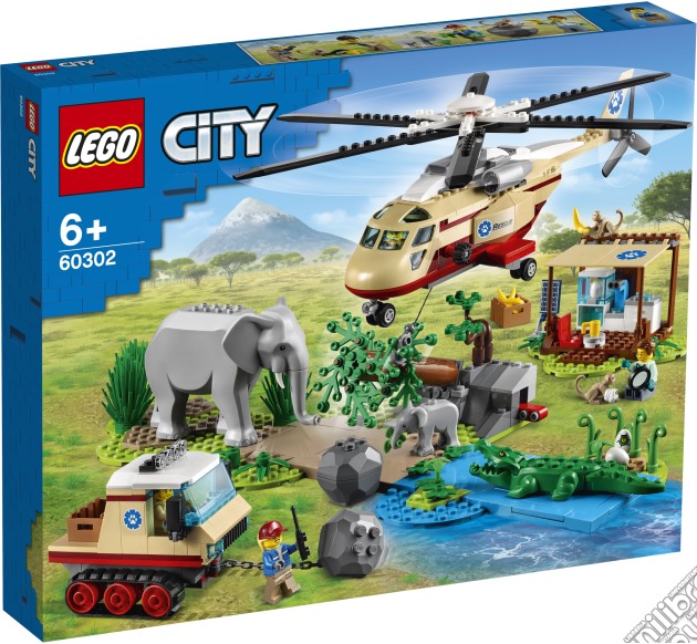 Lego: 60302 - City Wildlife - Operazione Di Soccorso Animale gioco