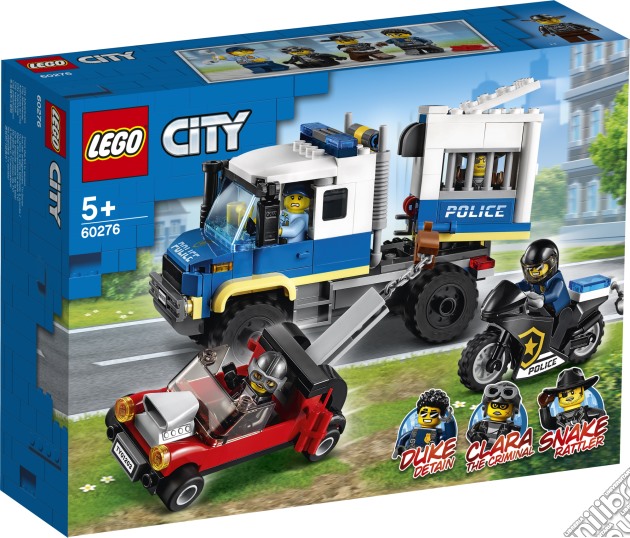 Lego: City Police - Trasporto Dei Prigionieri Della Polizia gioco