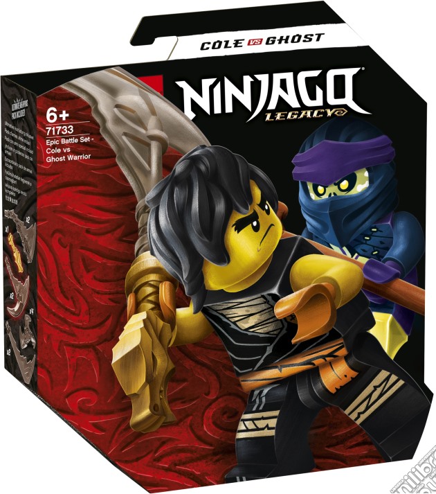 Lego: 71733 - Ninjago - Battaglia Epica - Cole Vs Guerriero Fantasma gioco
