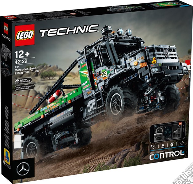 Lego: 42129 - Technic - Camion Fuoristrada 4X4 Mercedes-Benz Zetros gioco