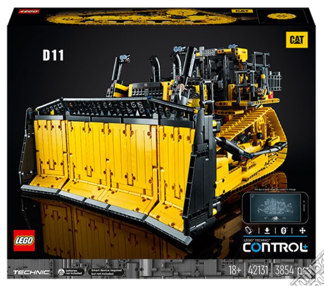 Lego: 42131 - Technic - Bulldozer Cat D11T gioco