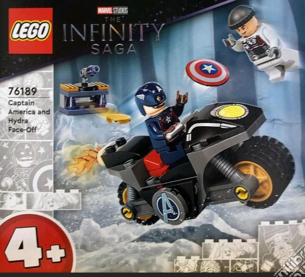 Lego: 76189 - Marvel Infinity Saga - Captain America And Hydra Face-Off gioco