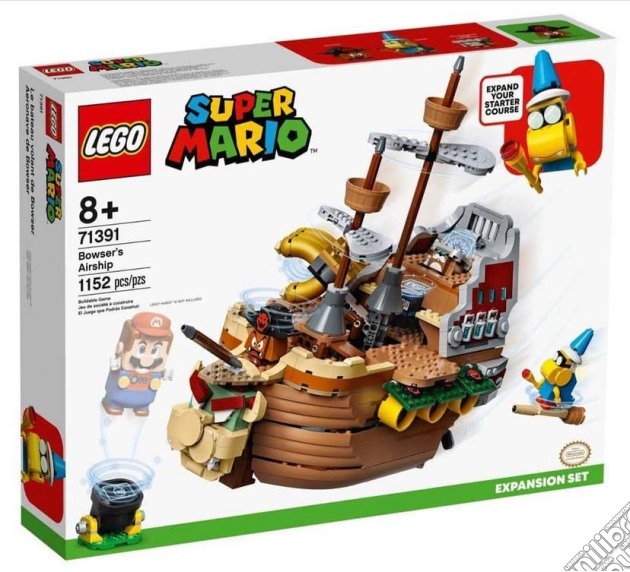 Lego: 71391 - Super Mario Veliero Volante Bowser gioco di Lego