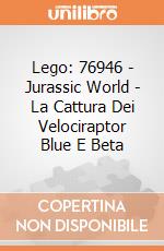 Lego: 76946 - Jurassic World - La Cattura Dei Velociraptor Blue E Beta