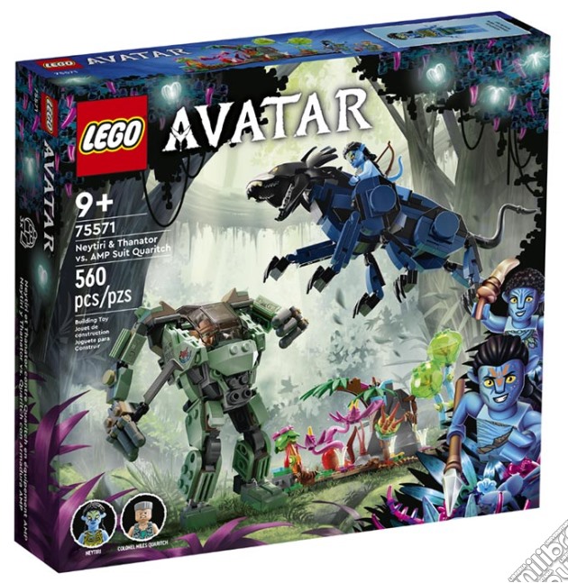 Lego: 75571 - Avatar - Neytiri E Thanator Vs. Quaritch Con Tuta AMP gioco di Lego