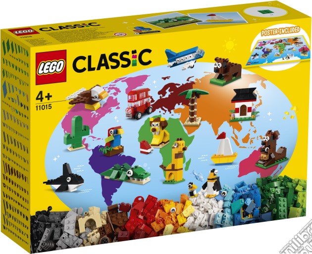 Lego: 11015 Lego Classic - Giro Del Mondo gioco