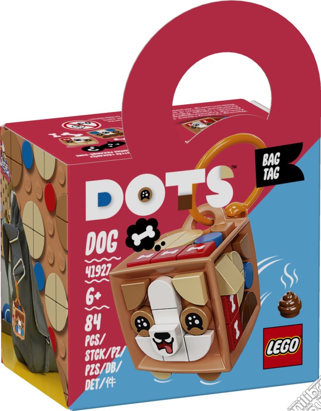 Lego: 41927 Dots - Bag Tag - Cagnolino gioco