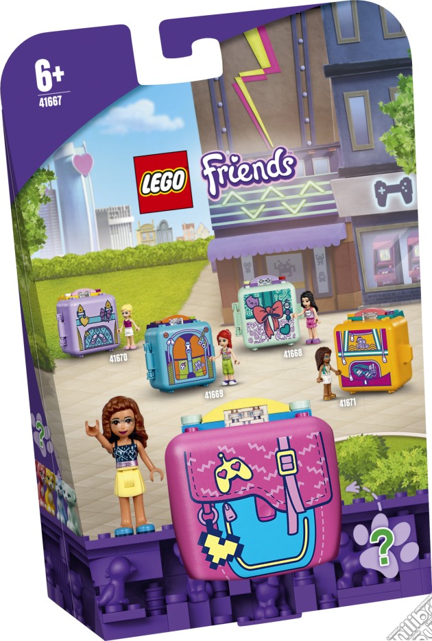 Lego: 41667 Lego Friends - Il Cubo Dei Videogiochi Di Olivia gioco