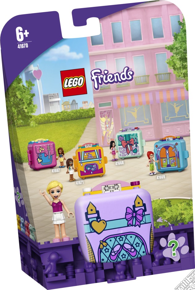 Lego: 41670 Lego Friends - Il Cubo Del Balletto Di Stephanie gioco