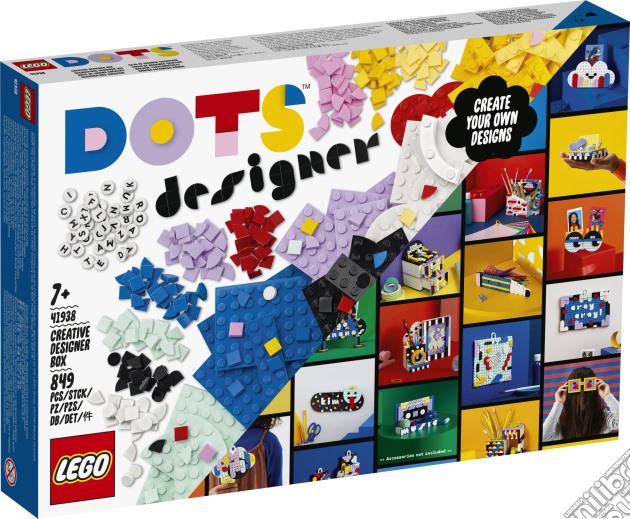 Lego: 41938 - Dots - Designer Box Creativa gioco