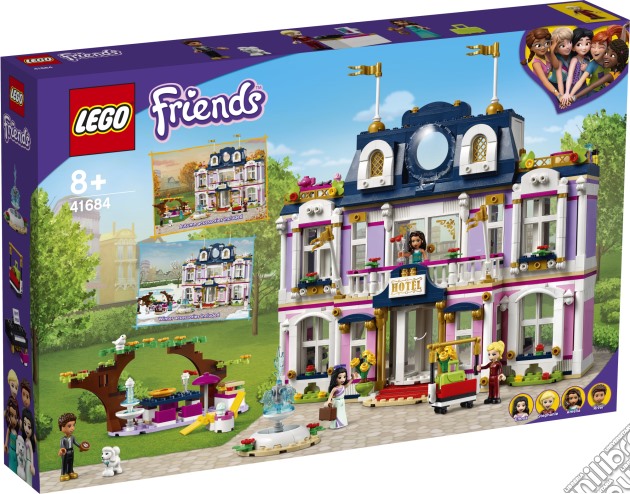 Lego: 41684 Lego Friends - Grand Hotel Di Heartlake City gioco