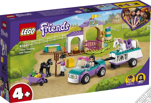 Lego: 41441 - Friends - Addestramento Equestre E Rimorchio gioco