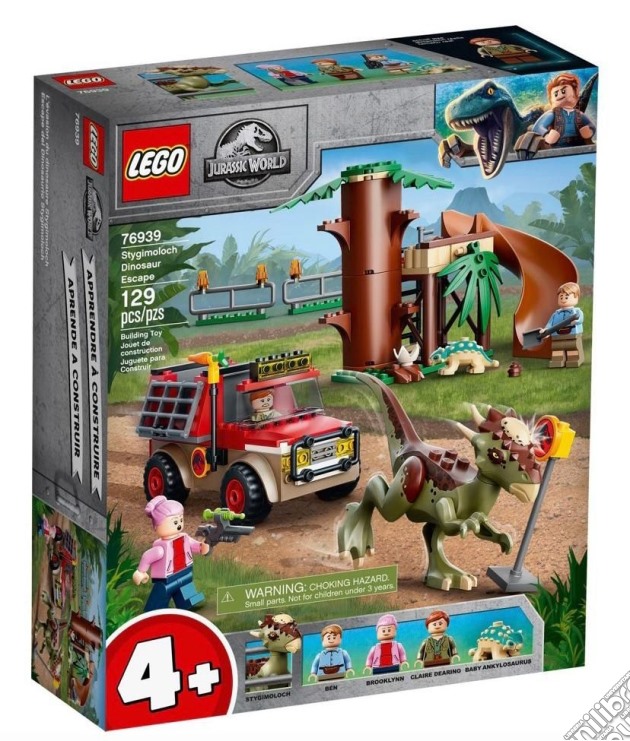 Lego: 76939 - Jurassic World - La Fuga Del Dinosauro Stygimoloch gioco