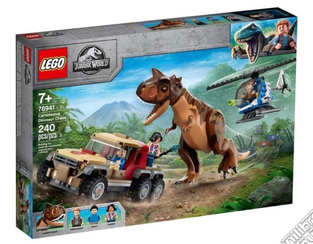 Lego: 76941 - Jurassic World - L'Inseguimento Del Dinosauro Carnotaurus gioco