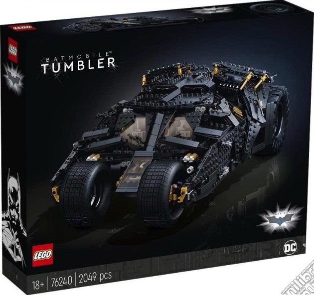 Lego: 76240 - Dc Comics Super Heroes - Batmobile Tumbler gioco di Lego