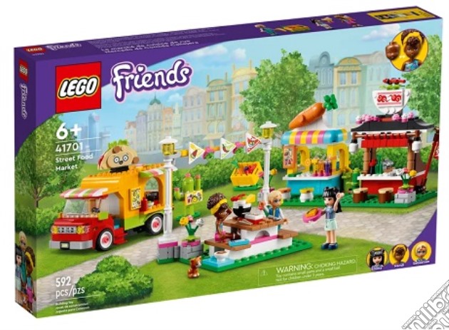 Lego: 41701 - Friends - Il Mercato Dello Street Food gioco di Lego