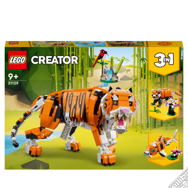 Lego: 31129 - Creator - Tigre Maestosa gioco