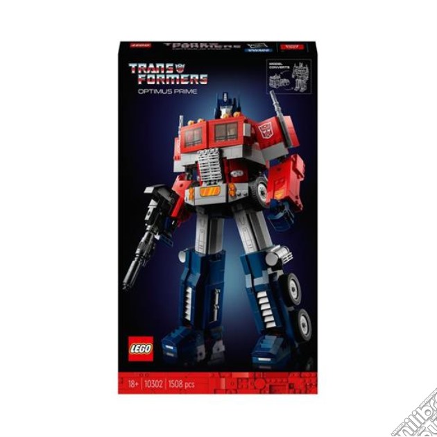 Lego: 10302 - Icons - Transformers - Optimus Prime gioco