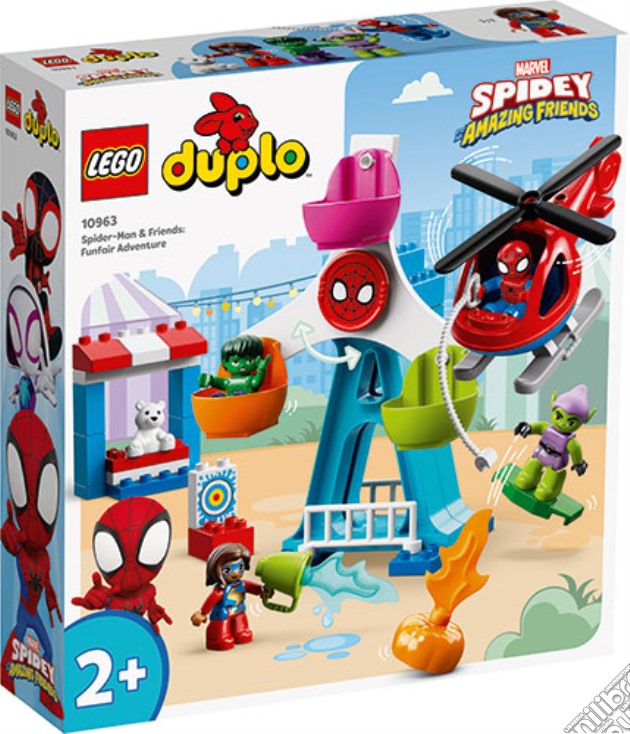 Lego 10963 - Duplo Super Heroes - Spider-Man E I Suoi Amici: Avventura Al Luna Park gioco