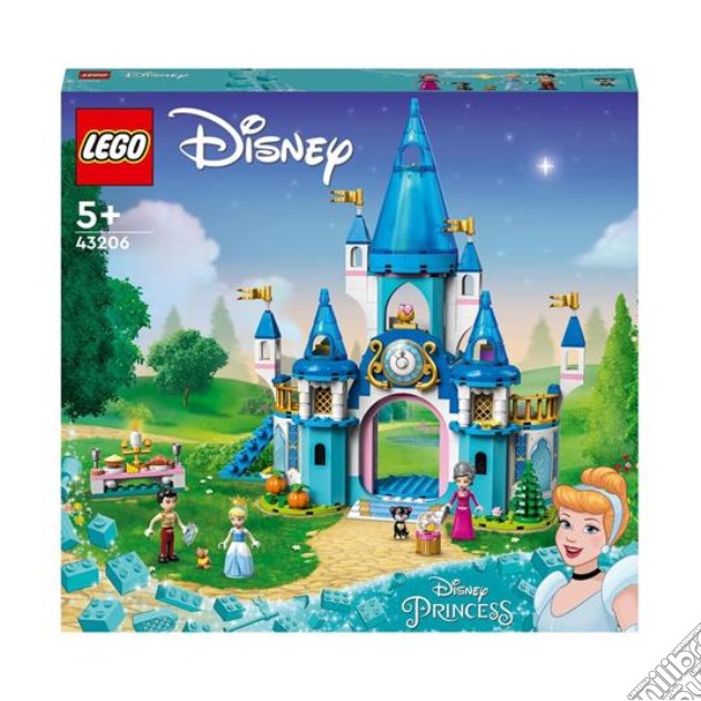 Lego: 43206 - Disney Princess - Il Castello Di Cenerentola E Del Principe Azzurro gioco
