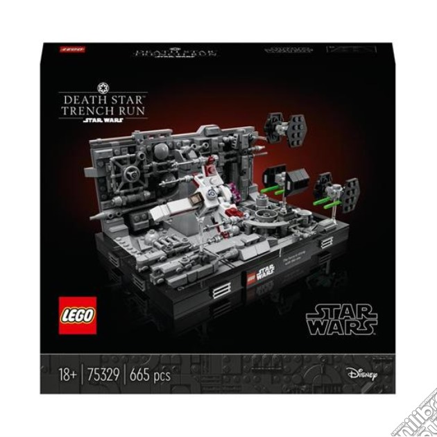 Star Wars: Lego 75329 - Diorama Volo Sulla Trincea Della Morte Nera gioco