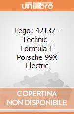 Lego: 42137 - Technic - Formula E Porsche 99X Electric giochi