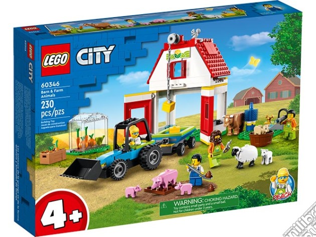 Lego: 60346 - City Farm - Fienile E Animali Da Fattoria gioco di Lego