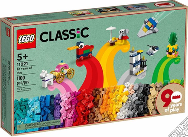 Lego: 11021 - Classic - 90 Anni Di Gioco gioco