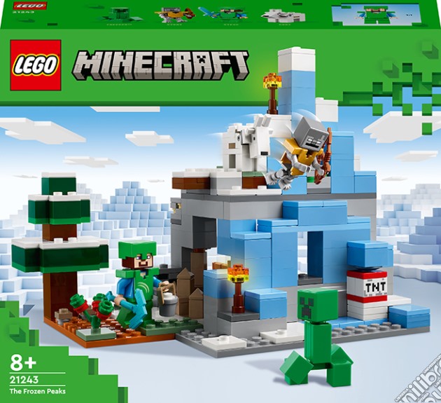 Lego: 21243 - Minecraft - I Picchi Ghiacciati gioco