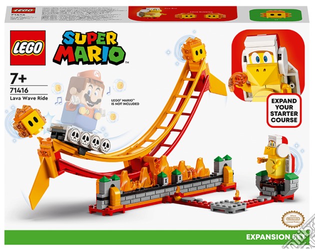 Lego: 71416 - Super Mario - Pack Di Espansione Giro Sull'Onda Lavica gioco