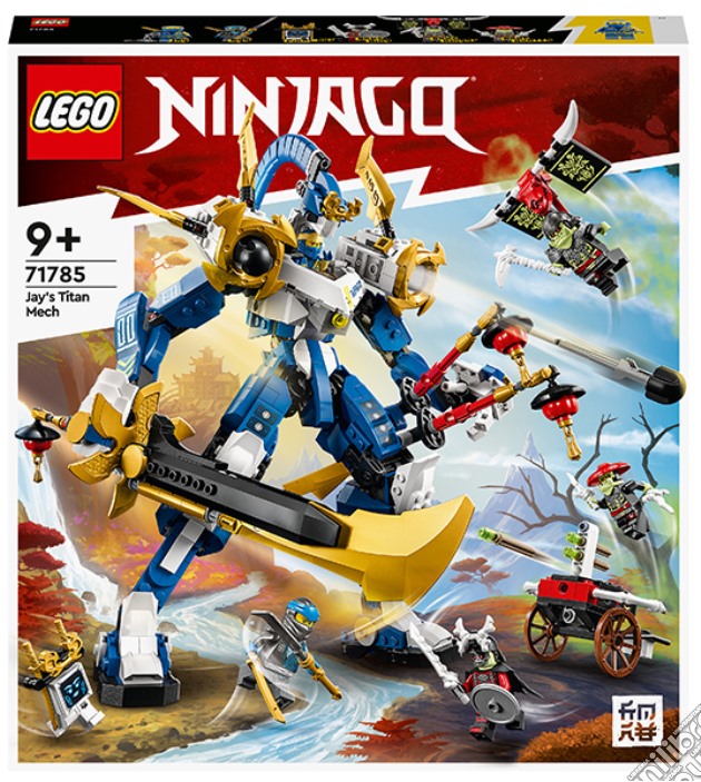 Lego: 71785 - Ninjago - Mech Titano Di Jay gioco
