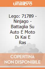 Lego: 71789 - Ninjago - Battaglia Su Auto E Moto Di Kai E Ras gioco