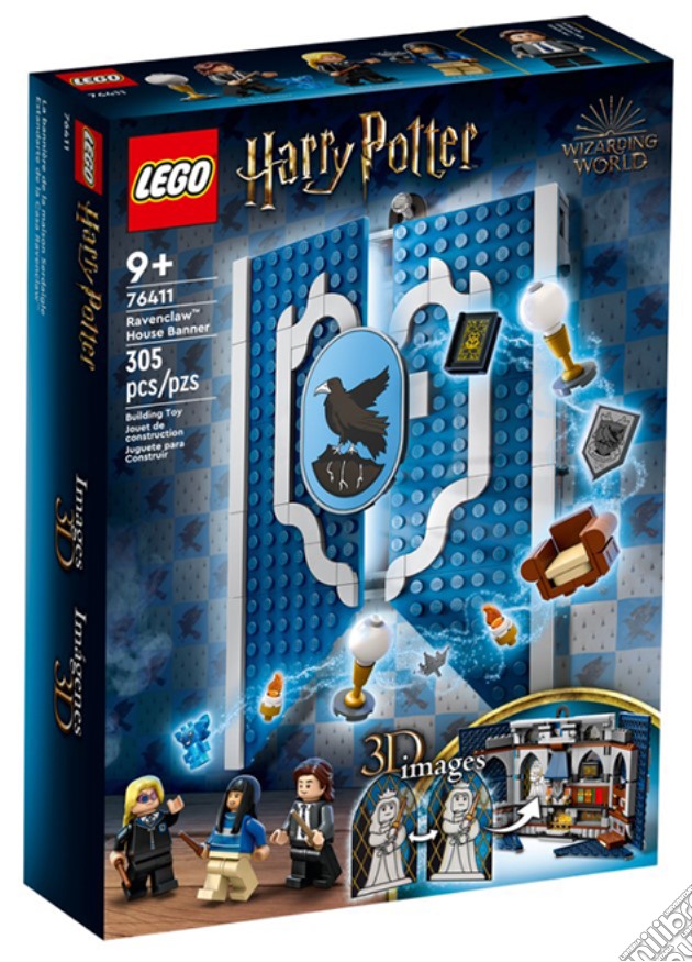Lego: 76411 - Harry Potter - Stendardo Della Casa Corvonero gioco