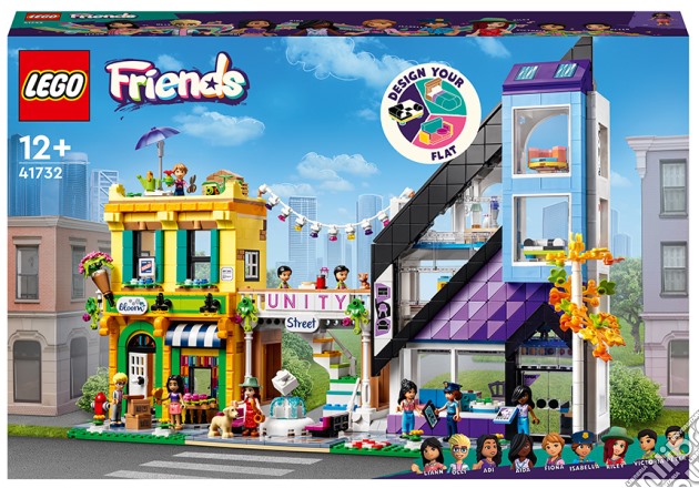 Lego: 41732 - Friends - Negozio Di Design E Fioraio Del Centro gioco