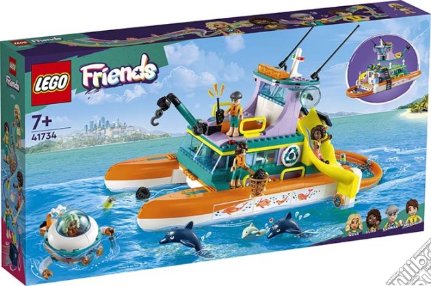Lego: 41734 - Lego Friends - Catamarano Di Salvataggio gioco