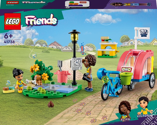 Lego: 41738 - Friends - Bici Di Soccorso Dei Cani gioco